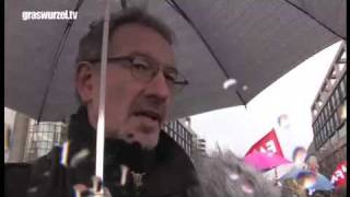 Krisendemo -"Wir zahlen nicht für eure Krise " 28.3.09 Frankfurt