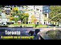 Downtown Toronto walk reminding me of movies! 4k video on September 30 2021