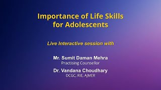 Sahyog: Importance of Life Skills for Adolescents