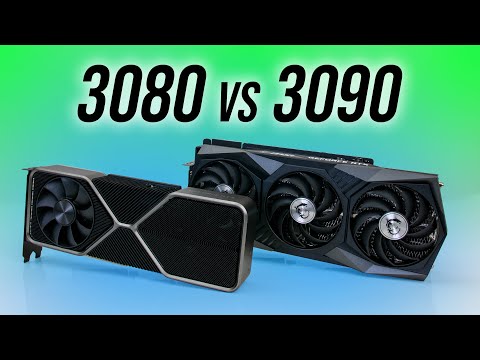 RTX 3080 vs 3090 - What Does 2x Price Get You?