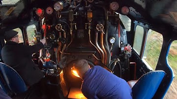 Cab ride on A4 60007 