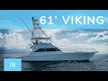 61' VIKING Yacht Video Tour - "THE SHELLEY ANN" - 2003 Convertible Yacht for Sale