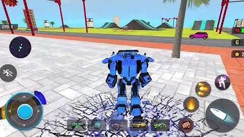 Crocodile Robot Car Transformer Games || Level 10 - Android Gameplay