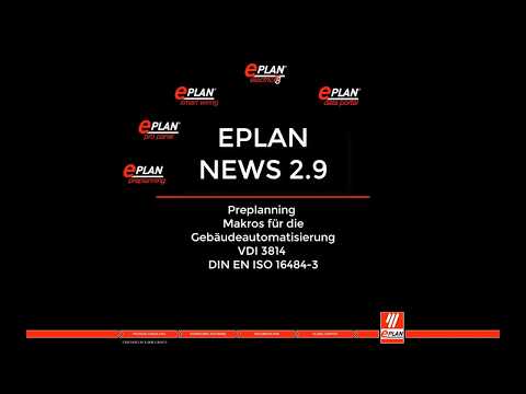 EPLAN - NEWS 2.9 - Makros für die Gebäudeautomatisierung VDI 3814