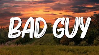 Bad guy - Billie Eilish (Lyrics)