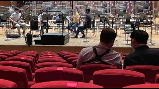 Rehearsal of Humoresque by HKU Composer Peter Tang