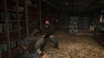 The Last of Us Part II clicker eating runner