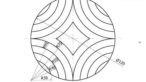 T-Flex CAD 15 2D - Exercise 55
