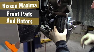 Nissan Maxima: Front Brakes / Pads & Rotors