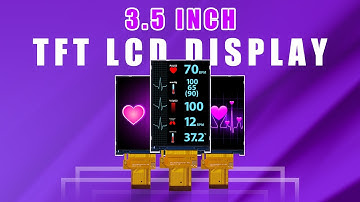 3.5-Inch TFT LCD Display | High-Quality, Full Viewing Angle | KINGWAY Display