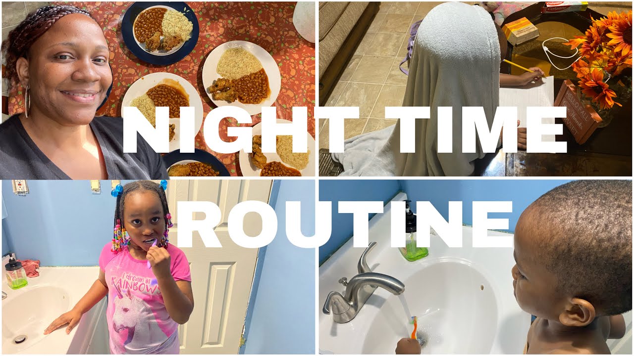 NIGHT TIME ROUTINE - YouTube