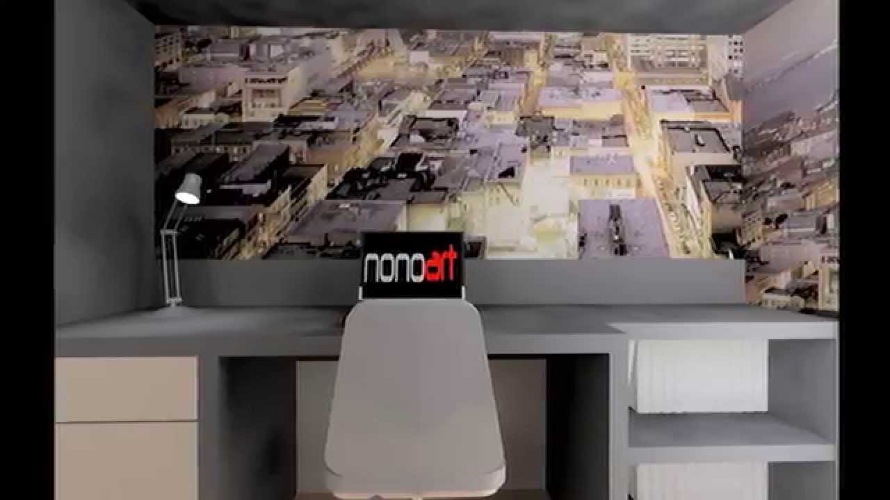 Fiúszoba tetÅtér, ifjúsági Ãlettér tervezés, www.nonoart.hu youtube