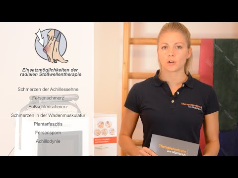 Video: Stoßwellentherapie Bei Fersensporn - Vor- Und Nachteile