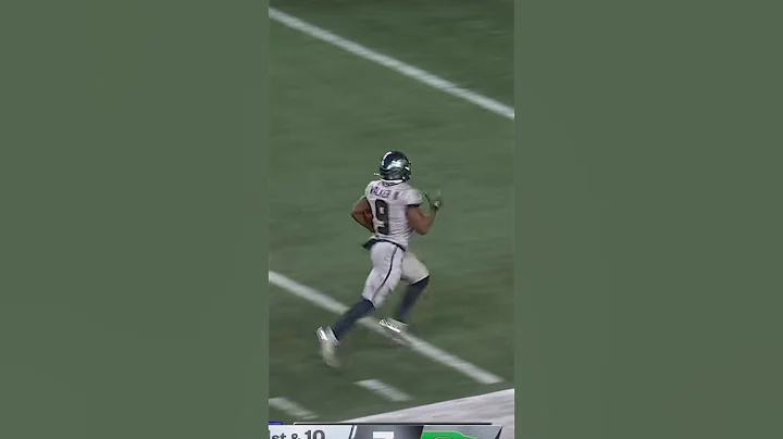 Kenneth Walker III 55-YD TD🏈💨💨🪽🟢 #touchdown #seahawks #speedkills #nfl #wilbsports