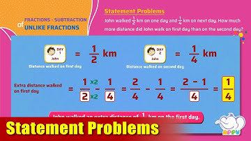 G4 - Module 14 - Exercise 3 - Statement Problems | Appu Series | Grade 4 Math Learning
