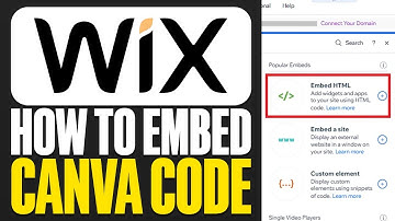 How To Embed Canva Code In Wix (2025)