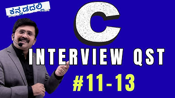 3 Powerful C Programs for Placements | Palindrome + Max–Min + Binary Search | Kannada