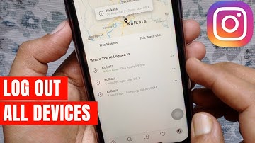 How to Logout Instagram Account From All Devices Without Changing Password in iPhone