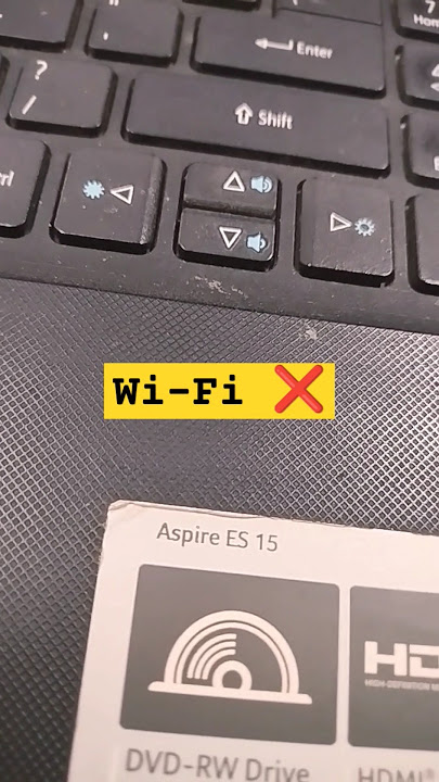 Acer Aspire ES 15 Series Laptop Wi-Fi Ethernet Internet Not Working Problem#macnitesh#keyboardtricks