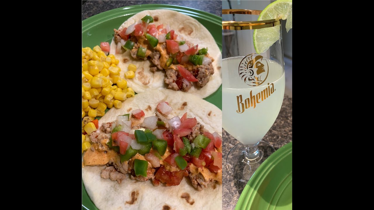 Homemade Tacos with Chipotle Sauce YouTube