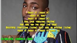 PHEELZ(ELECTRICITY REMIX)FT DAVIDO $ REMA(LYRICS VIDEO)