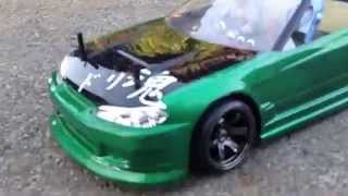 Drift R/C ドリフト onboard cam yokomo シルビア s15