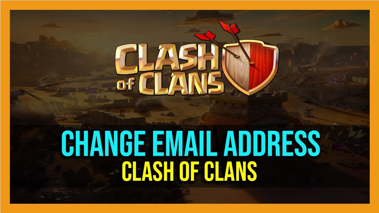 How To Change Supercell ID Email in Clash of Clans - 2024 - YouTube