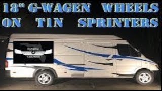 Sprinter G-Wagen Wheels,   Tips, Tricks & Tweaks Episode 1,   G-Wagon Wheels
