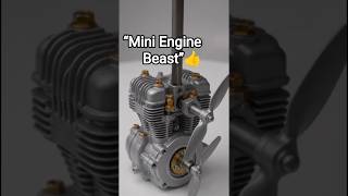 Tiny Engine Beast 😱 | Mini Engine at 100,000 RPM 🔥