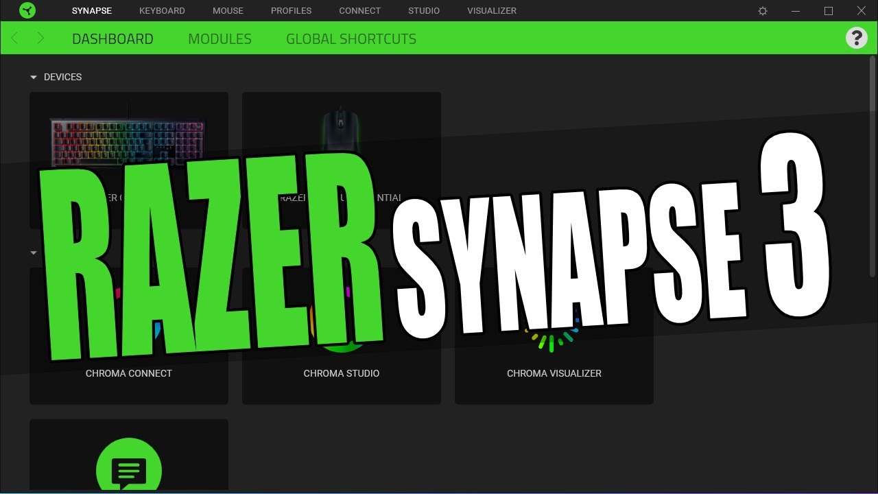 How To Install Razer Synapse 3 In Windows 10 Youtube