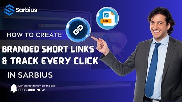 Sarbius URL Shortener Tutorial | Branded Short Links, Analytics & Pixel Tracking