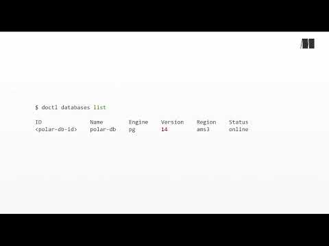 102  Appendix B  Running a PostgreSQL database on DigitalOcean