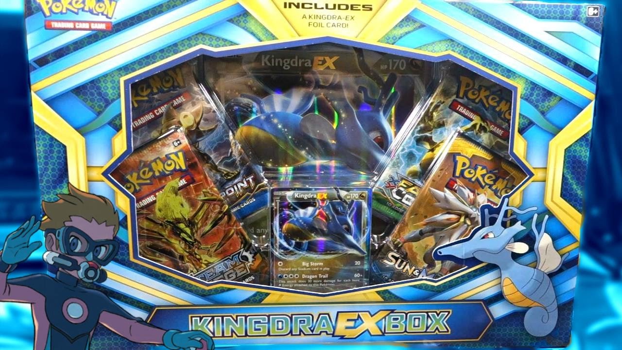 Pokemon TCG Kingdra-Ex Box Card Game 