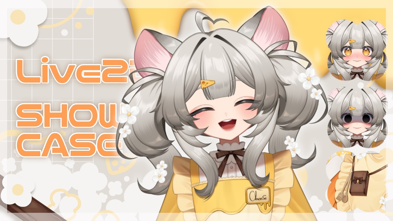 限定1点】おはなとねずみの女の子【VTS＋Vbridger】 - 透子 - nizima
