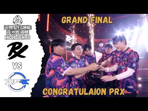 DFM vs PRX Highlights Grand Final VALORANT Radiant Asia Invitational