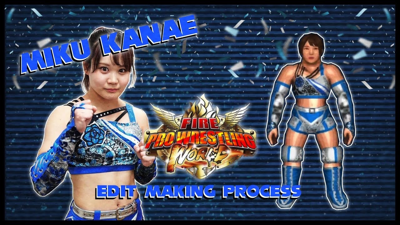 Fire Pro Wrestling World Edit Creation: Miku Kanae