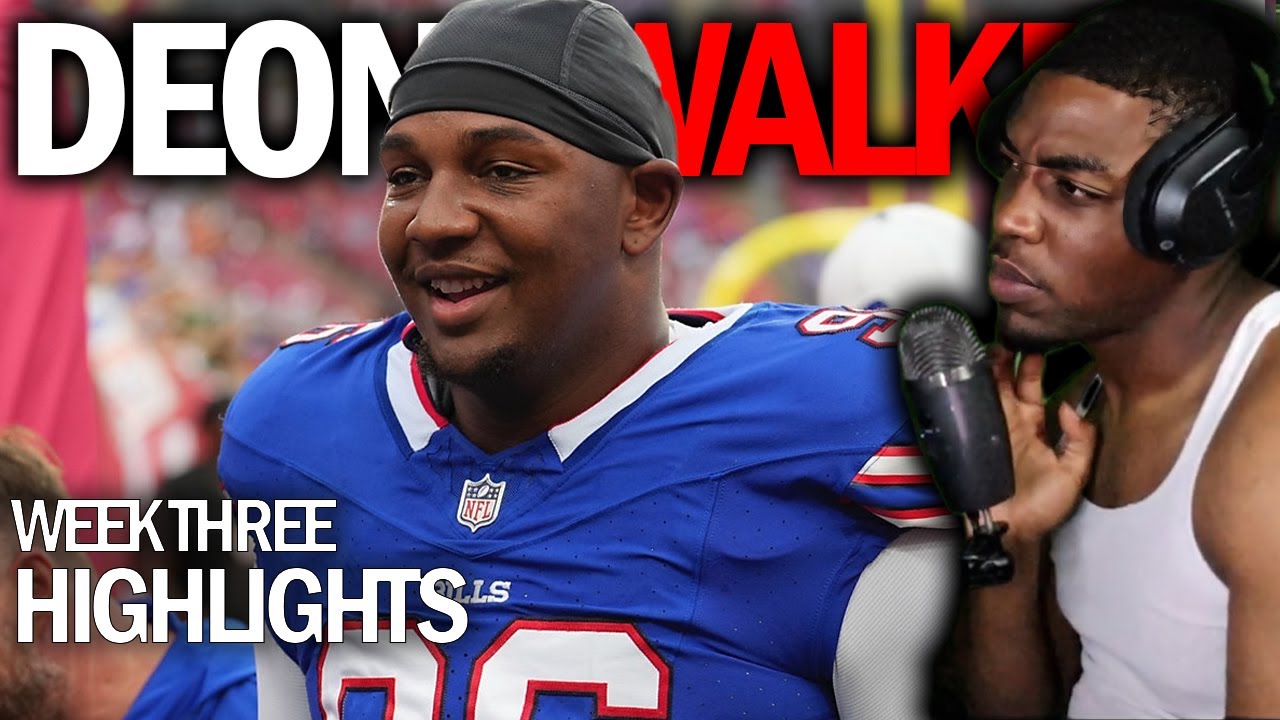 Лучшие моменты матча Деона Уокера против «Дельфинов» | Неделя 3 НФЛ 2025