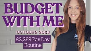 Budget With Me on £39K | Zero Based Budget and Spending Pots