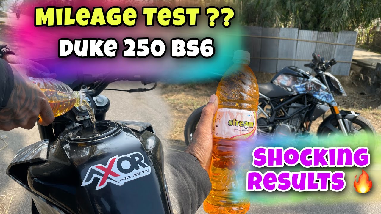 duke bs6 200 mileage