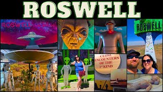 Exploring Roswell, New Mexico | UFO & Alien Museum | UFO Conspiracy & Town History | April 2024