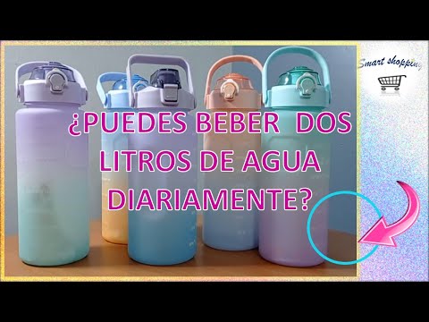 Vaso Bote Botella De Agua Termo Motivacional 2 Litros