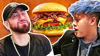 Who Can Cook The Perfect BURGER?! *TEAM ALBOE COOK OFF CHALLENGE*