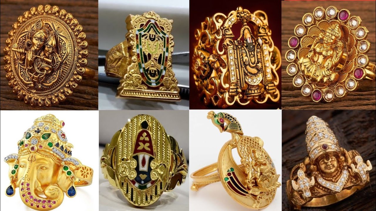 78 Venkateswara swami rings for Chinnu ideas | gold pendant jewelry, gold  jewelry fashion, mens gold jewelry