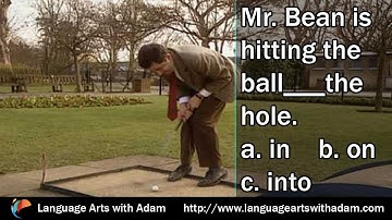Learn English with TV Shows: Prepositions with Mr. Bean 2