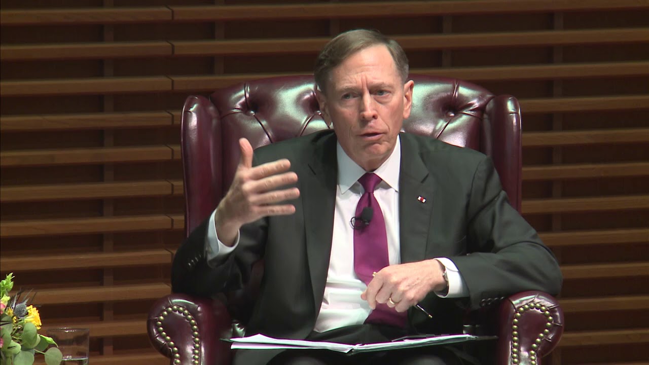Stanford Graduate School of Business General David Petraeus, Former Director of the CIA and Chairman of the KKR Global Institute