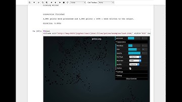 point cloud visualization with jupyter/pcl-python/and potree