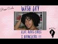 WASH N GO ROUTINE | NATURAL CURLY HAIR