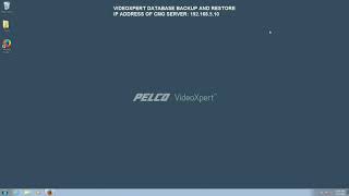 Creating a Database Backup on VideoXpert