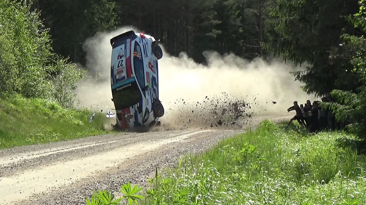 Royal Rally of Scandinavia 2025 (ERC) - Crash & Action