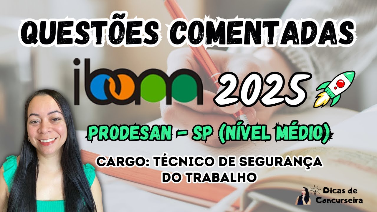 Questões IBAM 2025 - Nível Médio| Prodesan - SP (Português)